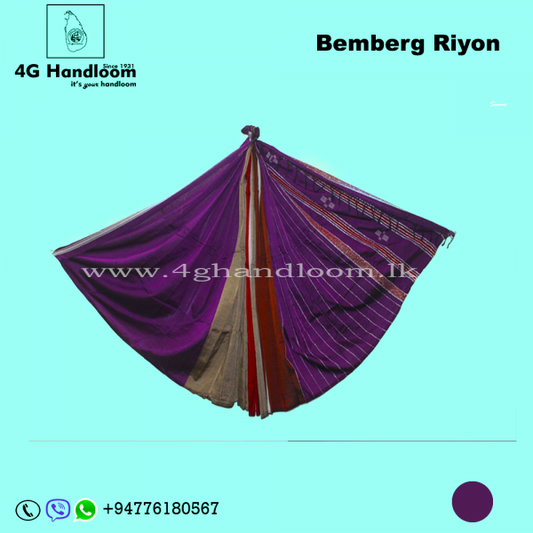 Bemberg Rayon sarees - Image 6